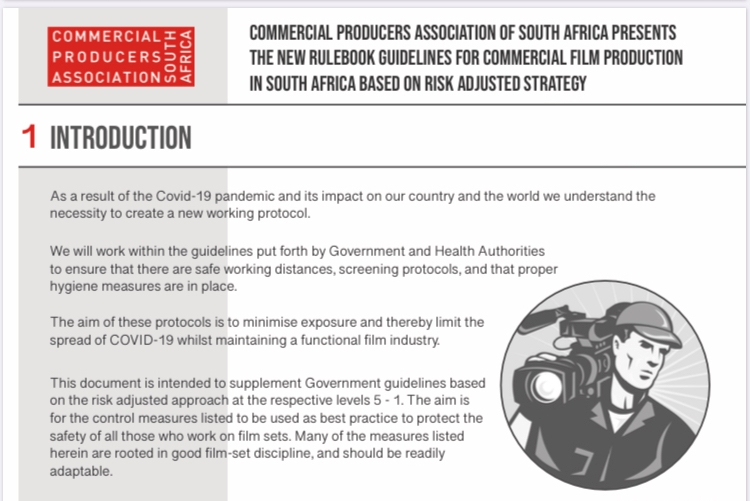 South Africa Film Open Again!